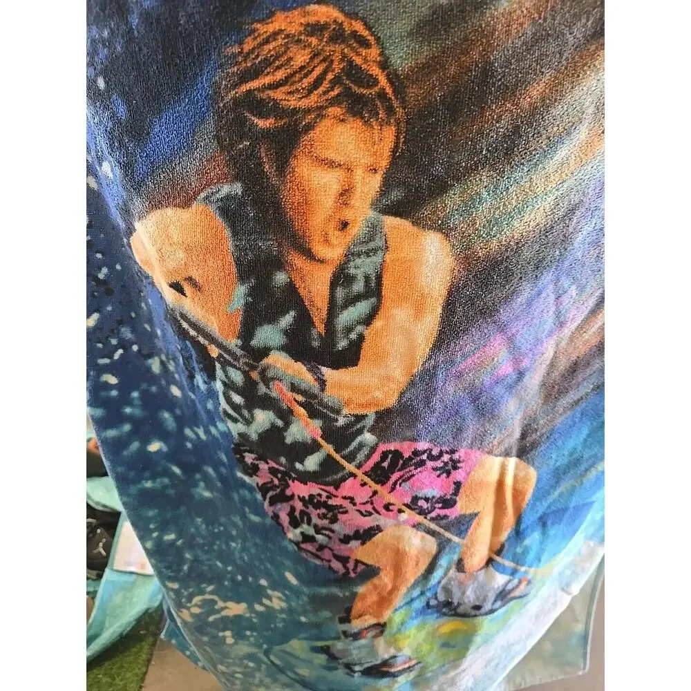 Vintage Wake Boarding 100% Cotton Outdoor‎ Swimming Summer Beach Towel 26